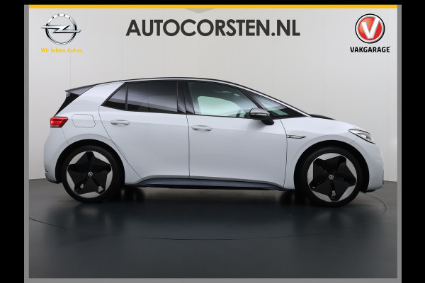 Volkswagen ID.3 First Max 58 kWh SOH 94% Pano-dak Adap.Cruise 20"lm Camera Elektr.Sport-Stoel+Verwarmd PDC Apple Carplay Android Ergo Active-Sto Ergo Active Stoelen Privacy Glas Keyless Advanced Led-Achterlicht dynamisch Matrix Led Origineel Nederlandse Auto