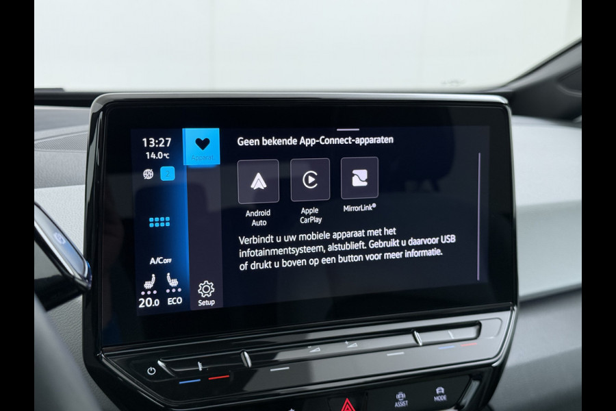 Volkswagen ID.3 First Max 58 kWh SOH 94% Pano-dak Adap.Cruise 20"lm Camera Elektr.Sport-Stoel+Verwarmd PDC Apple Carplay Android Ergo Active-Sto Ergo Active Stoelen Privacy Glas Keyless Advanced Led-Achterlicht dynamisch Matrix Led Origineel Nederlandse Auto