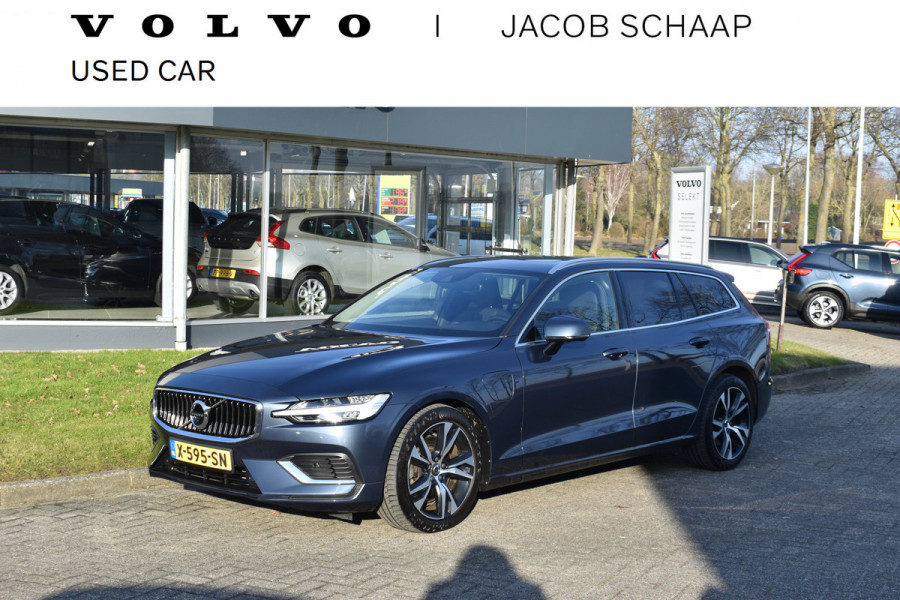 Volvo V60 T8 390PK Automaat Twin Engine AWD Inscription Trekhaak | Panodak | 360 Camera | Blis | Stoelverwarming