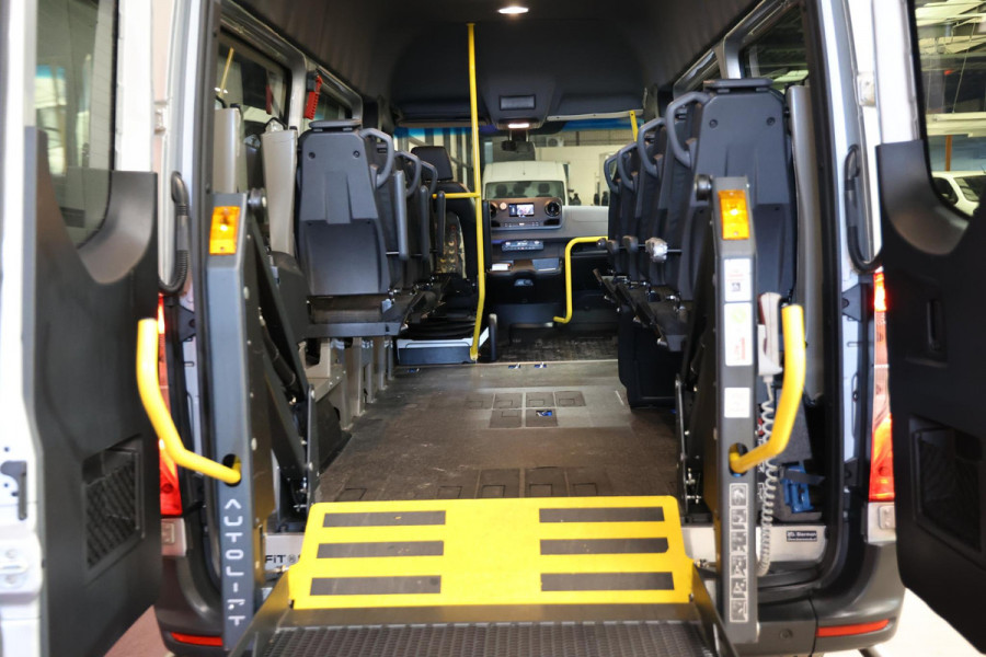 Mercedes-Benz Sprinter Tourer 314 CDI ROLSTOEL 9 PERS BIERMAN OMBOUW