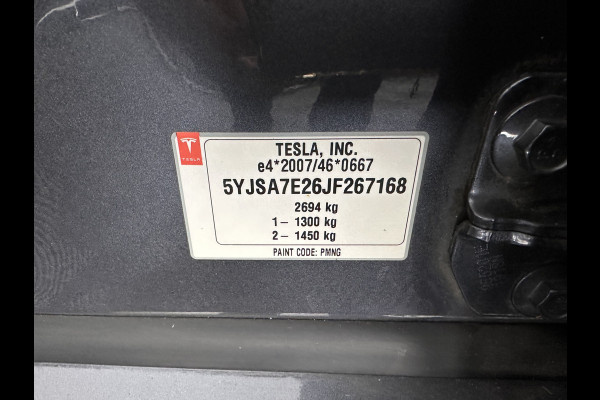 Tesla Model S 100D [ 3-Fase ] (INCL-BTW) *PANO | NAPPA-FULL-LEATHER | AUTO-PILOT | AIR-SUSPENSION | FULL-LED |  ADAPT.CRUISE | KEYLESS | MEMORY-PACK | SURROUND-VIEW | DIGI-COCKPIT | COMFORT-SEATS | 19''ALU*