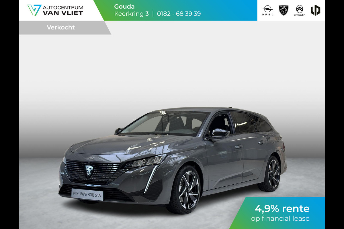 Peugeot 308 SW 1.6 Plug-in Hybrid 180 Allure Avantage | 8 jaar garantie | 4,9% rente | €6000,- voorraadvoordeel