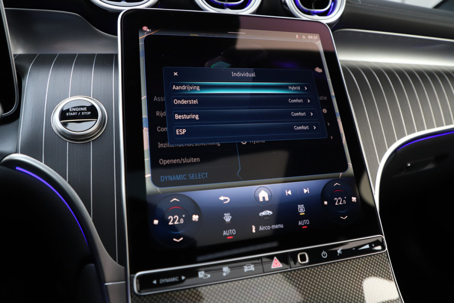 Mercedes-Benz GLC 300e AMG 4-Matic | 313PK | Luchtvering | Head-up | Achterasbesturing | Massage | Keyless-go | Burmester | Digital-light | Distro