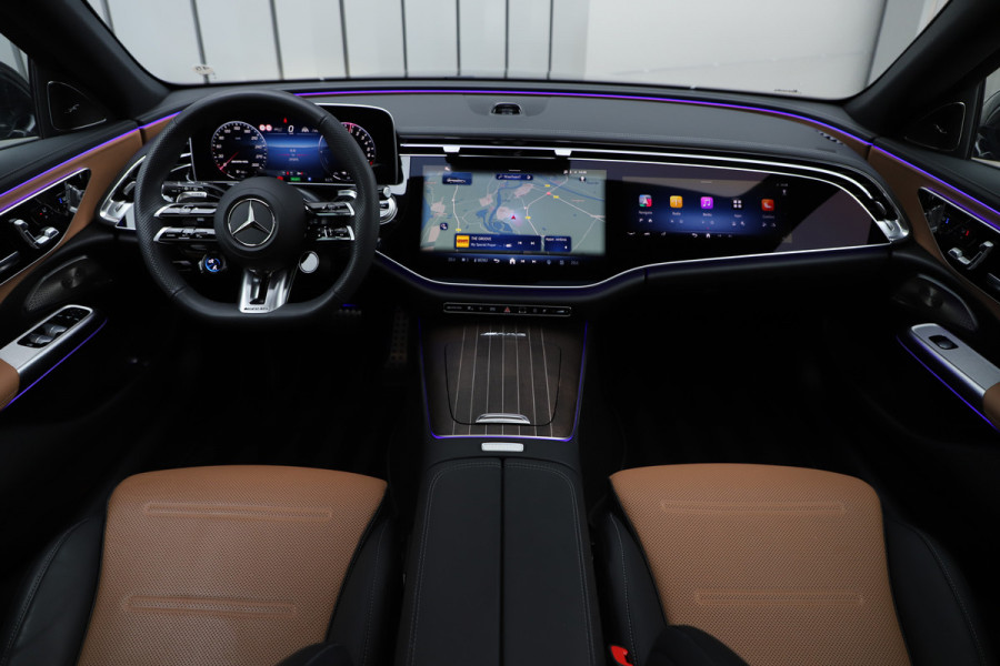 Mercedes-Benz E-Klasse Estate AMG 53 4MATIC+ | 612PK | Hyperscreen | Achterasbesturing | Adapt. onderstel | Keyless-go | Burmester 4D | Digital-light |