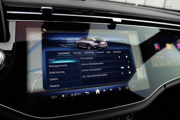 Mercedes-Benz E-Klasse Estate AMG 53 4MATIC+ | 612PK | Hyperscreen | Achterasbesturing | Adapt. onderstel | Keyless-go | Burmester 4D | Digital-light |