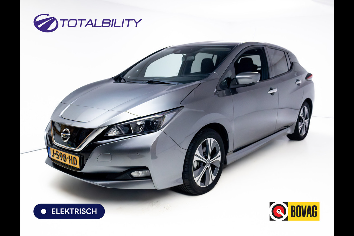Nissan Leaf N-Connecta 40 kWh Stoel- stuur en achterbankverwarming | 360 Camera | Navigatie | Adaptive Cruise Keyless, Privacy glas, Climate-control, PDC V+A