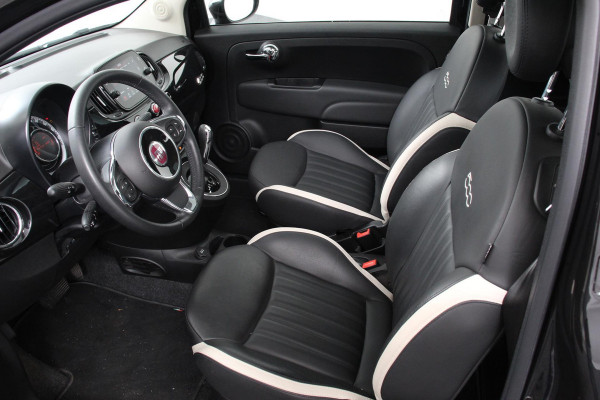 Fiat 500 1.2 Lounge Automaat | Navigatie | Lederen bekleding | Climate Control | Cruise Control | Parkeer Sensoren | Lichtmetalen velgen