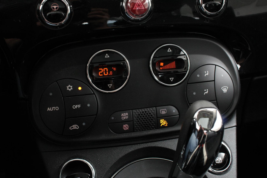 Fiat 500 1.2 Lounge Automaat | Navigatie | Lederen bekleding | Climate Control | Cruise Control | Parkeer Sensoren | Lichtmetalen velgen