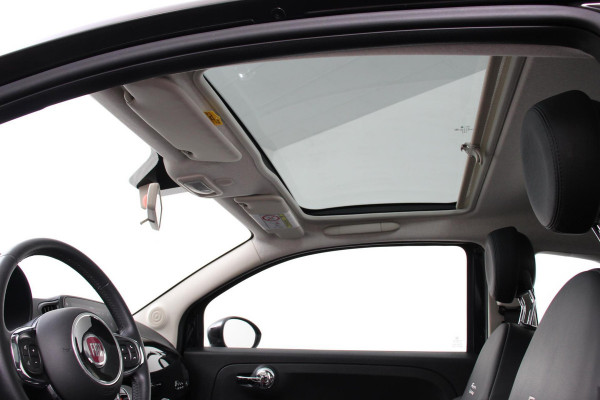 Fiat 500 1.2 Lounge Automaat | Navigatie | Lederen bekleding | Climate Control | Cruise Control | Parkeer Sensoren | Lichtmetalen velgen