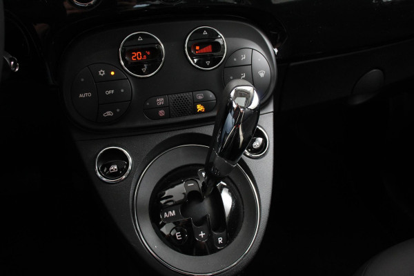 Fiat 500 1.2 Lounge Automaat | Navigatie | Lederen bekleding | Climate Control | Cruise Control | Parkeer Sensoren | Lichtmetalen velgen