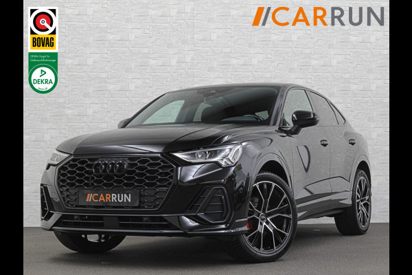 Audi Q3 Sportback 35 TFSI S-Line Sportpack | Sfeerverlichting | Keyless-Entry | Full-LED | Black-Optic | Audi-Sound | Carplay | Virtual-Cockpit | Climate-Control | Draadloos Laden | Dodehoek | Lane Assist | Autom. Achterklep | Bovag garantie.