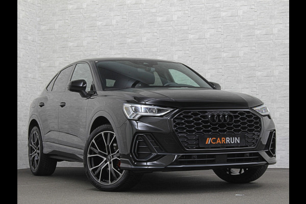 Audi Q3 Sportback 35 TFSI S-Line Sportpack | Sfeerverlichting | Keyless-Entry | Full-LED | Black-Optic | Audi-Sound | Carplay | Virtual-Cockpit | Climate-Control | Draadloos Laden | Dodehoek | Lane Assist | Autom. Achterklep | Bovag garantie.