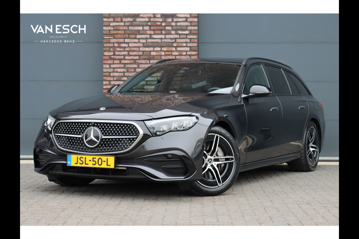 Mercedes-Benz E-Klasse Estate 300 e AMG Line | Hyperscreen | Distronic | Zonweringspakket | Trekhaak | High Perf. LED | Camera | Nightpakket | Zitcomfortpakket |