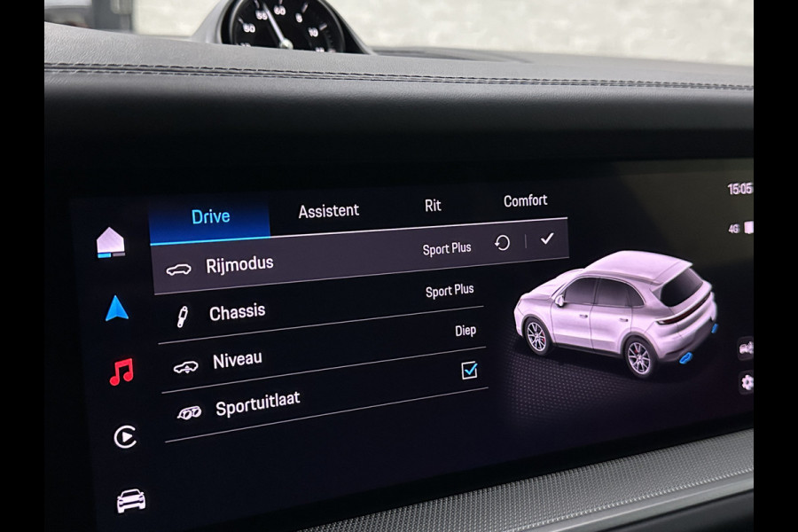 Porsche Cayenne 3.0 470pk | 360 Camera | ACC | Sport-Design | Panorama | Soft-Close | Nachtzicht | Stoelventilatie | BOSE | Sport-Chrono | Luchtvering | Trekhaak | Stoelverwarming V+A  | Sport-Uitlaat | Matrix-LED | 22'' | Keyless-Entry | Stuurverwarming | Comfortstoelen | Memory | Carplay |