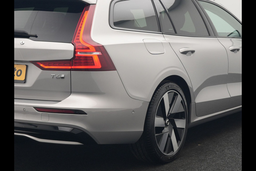 Volvo V60 T6 Recharge AWD LONG RANGE Plus Dark PHEV 350pk Dealer O.H. | Panodak | Adaptive Cruise | 360 Camera | Head Up | Harman&Kardon | Lederen Sportstoelen Memory & Verwarmd | Google Assistent | Stuur Verwarmd | Apple Carplay | Keyless | Blis | Plug In Hybr