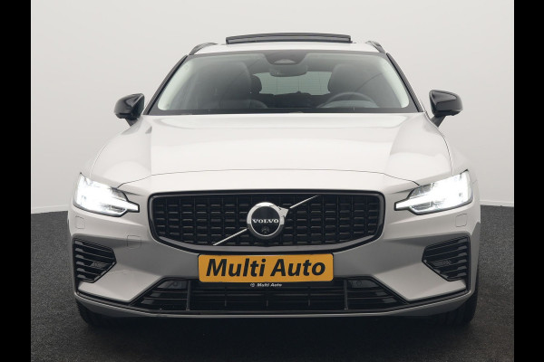 Volvo V60 T6 Recharge AWD LONG RANGE Plus Dark PHEV 350pk Dealer O.H. | Panodak | Adaptive Cruise | 360 Camera | Head Up | Harman&Kardon | Lederen Sportstoelen Memory & Verwarmd | Google Assistent | Stuur Verwarmd | Apple Carplay | Keyless | Blis | Plug In Hybr