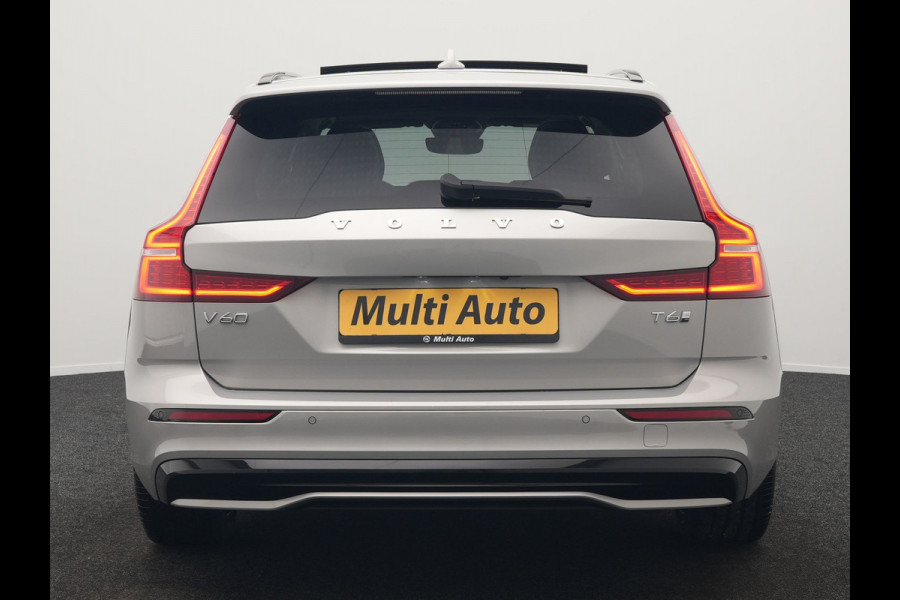 Volvo V60 T6 Recharge AWD LONG RANGE Plus Dark PHEV 350pk Dealer O.H. | Panodak | Adaptive Cruise | 360 Camera | Head Up | Harman&Kardon | Lederen Sportstoelen Memory & Verwarmd | Google Assistent | Stuur Verwarmd | Apple Carplay | Keyless | Blis | Plug In Hybr