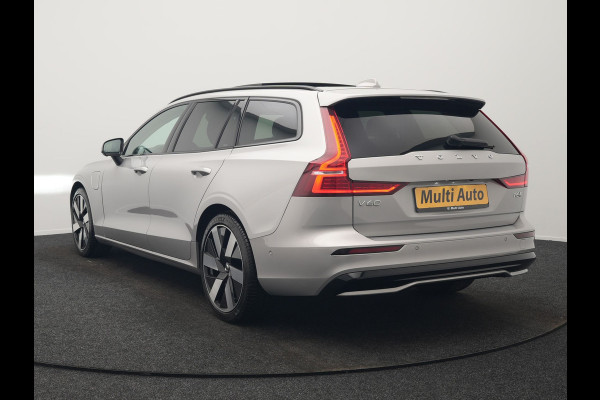 Volvo V60 T6 Recharge AWD LONG RANGE Plus Dark PHEV 350pk Dealer O.H. | Panodak | Adaptive Cruise | 360 Camera | Head Up | Harman&Kardon | Lederen Sportstoelen Memory & Verwarmd | Google Assistent | Stuur Verwarmd | Apple Carplay | Keyless | Blis | Plug In Hybr