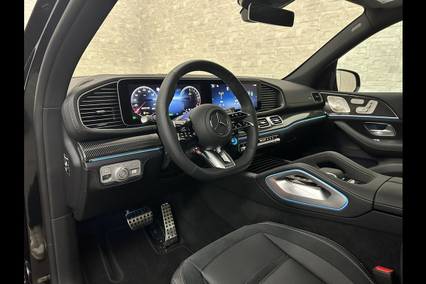 Mercedes-Benz GLE AMG 53 Hybrid 4MATIC+ | Nieuw! | Panorama | Massage | Soft-Close | ACC | 360 Camera | Stoelventilatie | Head-Up | Burmester | Trekhaak | Carbon | Stoelverwarming V+A | 4-Zone Clima | AMG Drive-Unit | ISO & Warmtewerend Glas | 22 Inch | Keyless-Go | Night-Pakket | Memory | Luchtvering | Parfumering | Carplay | Stuurverwarming | Rij assistent pakket + | Bekerhouder Clima | Draadloos Laden |