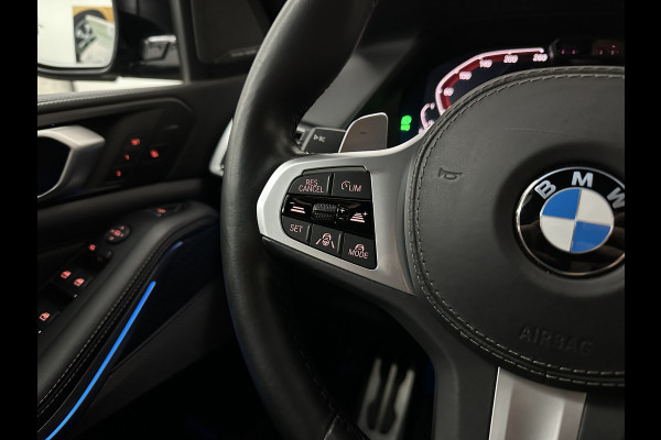 BMW X5 45e M-Stoelen | M-Performance | 360 Camera | ACC | Indiv. Leder | Harman-Kardon | Laser-LED | Keyless-Entry | Stoelventilatie | Head-Up | Memory | 21'' | Sfeerverlichting | Trekhaak | Luchtvering | Rij-Assistent Pro | Carplay | Black-Optic | Draadloos Laden.