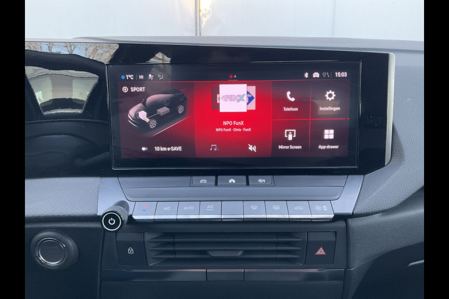 Opel Astra Sports Tourer 1.6 Turbo 260pk Hybrid PHEV Carplay Sensoren voor/achter Dab Adaptieve cruise