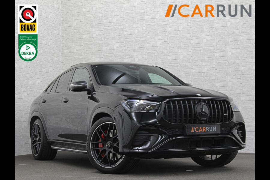 Mercedes-Benz GLE Coupé AMG 53 Full-Option | Carbon | Leder-Exclusief | Massage | Soft-Close | Stoelventilatie | 360 Camera | Panorama | ACC | Treeplanken Verlicht | Stoelverwarming V+A | Head-Up | Burmester | Trekhaak | Luchtvering | AMG Drive-Unit | Alcantara-Carbon Stuur | 4-Zone Clima | Rode Gordels | Berker Clima | 22 inch | Stuurwielverwarming |