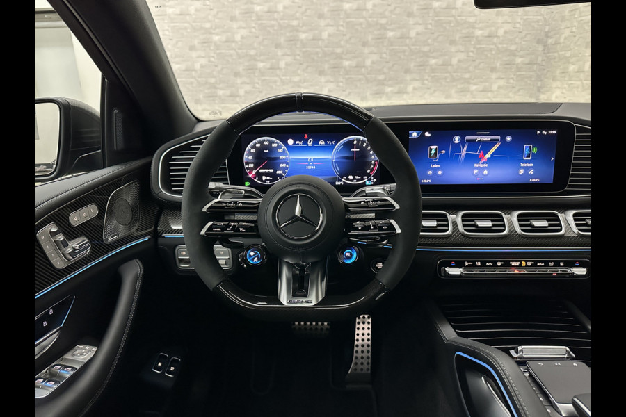 Mercedes-Benz GLE Coupé AMG 53 Full-Option | Carbon | Leder-Exclusief | Massage | Soft-Close | Stoelventilatie | 360 Camera | Panorama | ACC | Treeplanken Verlicht | Stoelverwarming V+A | Head-Up | Burmester | Trekhaak | Luchtvering | AMG Drive-Unit | Alcantara-Carbon Stuur | 4-Zone Clima | Rode Gordels | Berker Clima | 22 inch | Stuurwielverwarming |