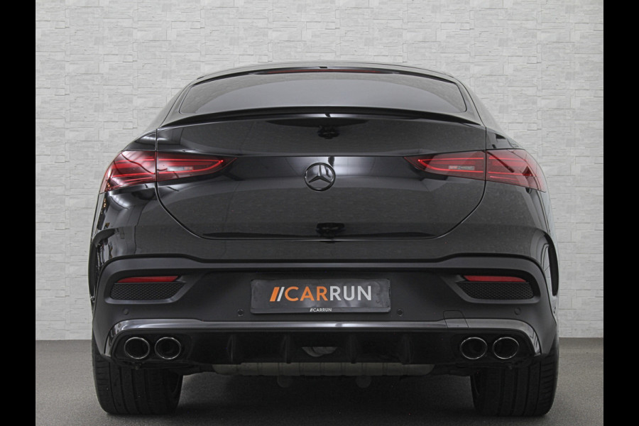 Mercedes-Benz GLE Coupé AMG 53 Full-Option | Carbon | Leder-Exclusief | Massage | Soft-Close | Stoelventilatie | 360 Camera | Panorama | ACC | Treeplanken Verlicht | Stoelverwarming V+A | Head-Up | Burmester | Trekhaak | Luchtvering | AMG Drive-Unit | Alcantara-Carbon Stuur | 4-Zone Clima | Rode Gordels | Berker Clima | 22 inch | Stuurwielverwarming |