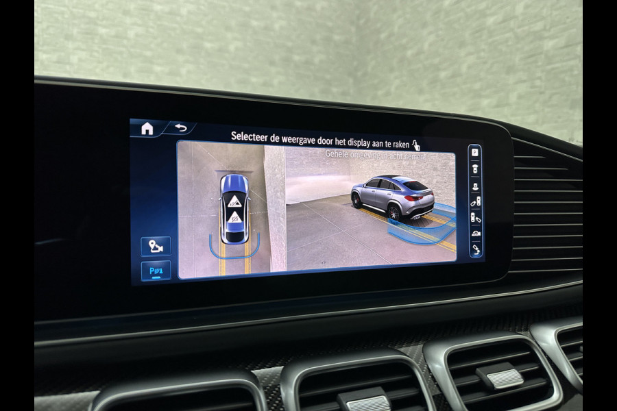 Mercedes-Benz GLE Coupé AMG 53 Full-Option | Carbon | Leder-Exclusief | Massage | Soft-Close | Stoelventilatie | 360 Camera | Panorama | ACC | Treeplanken Verlicht | Stoelverwarming V+A | Head-Up | Burmester | Trekhaak | Luchtvering | AMG Drive-Unit | Alcantara-Carbon Stuur | 4-Zone Clima | Rode Gordels | Berker Clima | 22 inch | Stuurwielverwarming |