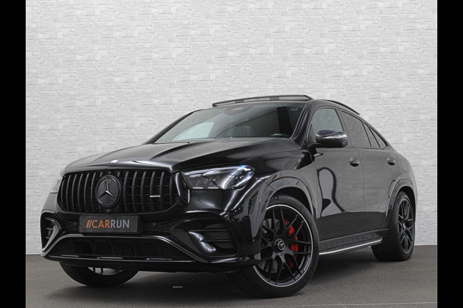 Mercedes-Benz GLE Coupé AMG 53 Full-Option | Carbon | Leder-Exclusief | Massage | Soft-Close | Stoelventilatie | 360 Camera | Panorama | ACC | Treeplanken Verlicht | Stoelverwarming V+A | Head-Up | Burmester | Trekhaak | Luchtvering | AMG Drive-Unit | Alcantara-Carbon Stuur | 4-Zone Clima | Rode Gordels | Berker Clima | 22 inch | Stuurwielverwarming |