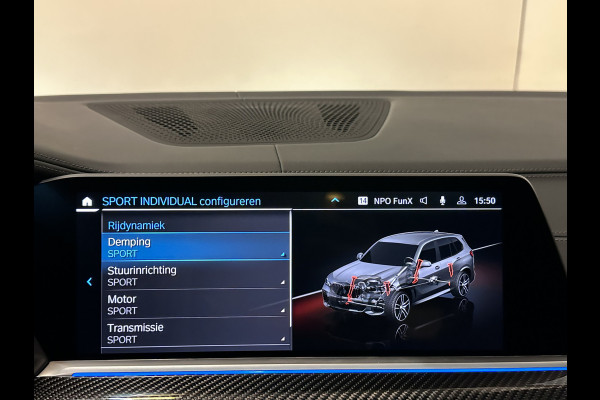 BMW X5 45e | M Sportseats | Frozen Black | Carbon | 360 Camera | Skylounce | ACC | Stoel Massage & Ventilatie | Indiv. Leder | Laser-LE Softclose | Achterasbesturing | Glasapplicatie | Stuur en achterbank verwarming | TH | 4-Zone | Isolatieglas | 22" | Bovag garantie.