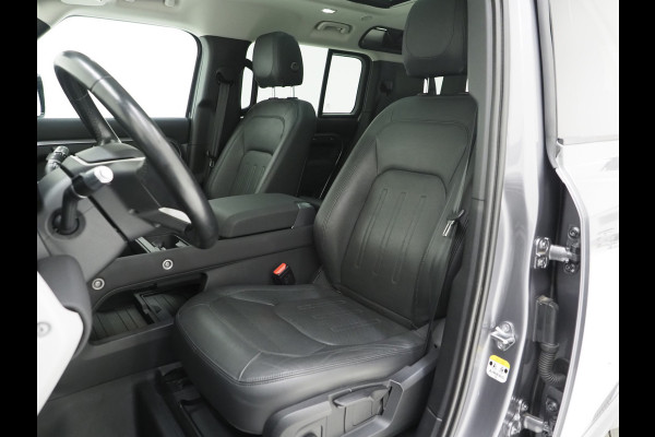 Land Rover Defender 110 2.0 P400e | Panoramadak | Luchtvering | Meridian | 360 | Keyless | Trekhaak | Leder | Carplay