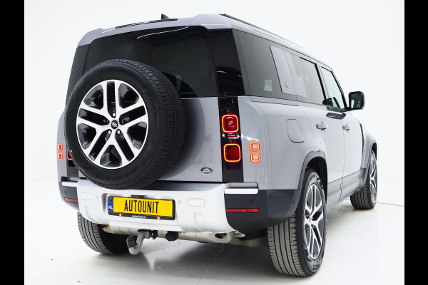 Land Rover Defender 110 2.0 P400e | Panoramadak | Luchtvering | Meridian | 360 | Keyless | Trekhaak | Leder | Carplay