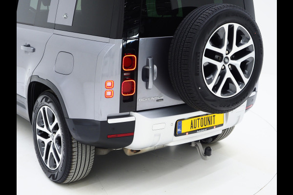Land Rover Defender 110 2.0 P400e | Panoramadak | Luchtvering | Meridian | 360 | Keyless | Trekhaak | Leder | Carplay