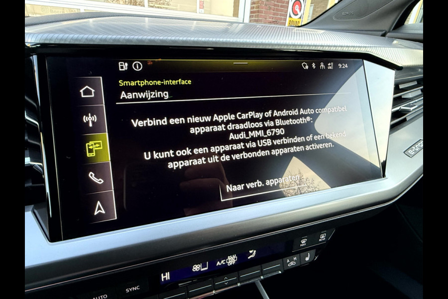 Audi Q4 e-tron 35 Advanced edition Camera, Sonos Audio, Stoelverwarming, Adap. Cruise