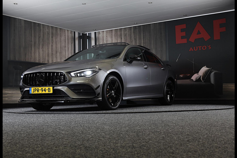 Mercedes-Benz CLA-Klasse 250 e AMG 45 Look / Memory / Elek Stoelen / Cruise Control / Camera / Open Panoramadak / Led / 18 Inch