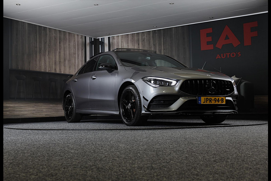 Mercedes-Benz CLA-Klasse 250 e AMG 45 Look / Memory / Elek Stoelen / Cruise Control / Camera / Open Panoramadak / Led / 18 Inch