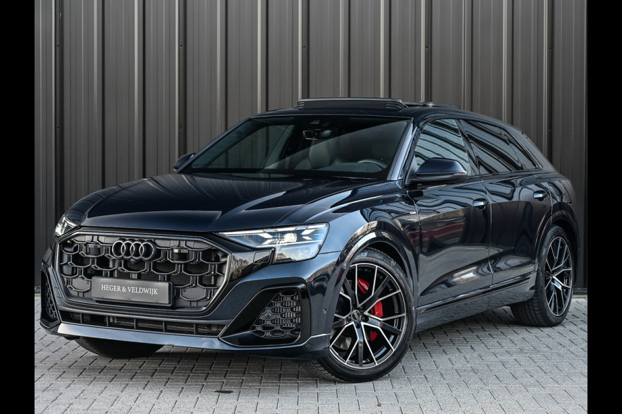 Audi Q8 55 TFSI e quattro Pro Line S · Panoramadak · S-seats met massage · Stoelverwarming en ventilatie · Ambiance interieur · B&O Soun