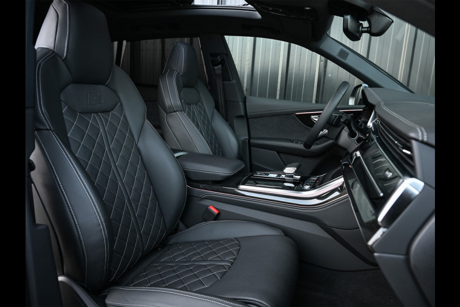 Audi Q8 55 TFSI e quattro Pro Line S · Panoramadak · S-seats met massage · Stoelverwarming en ventilatie · Ambiance interieur · B&O Soun