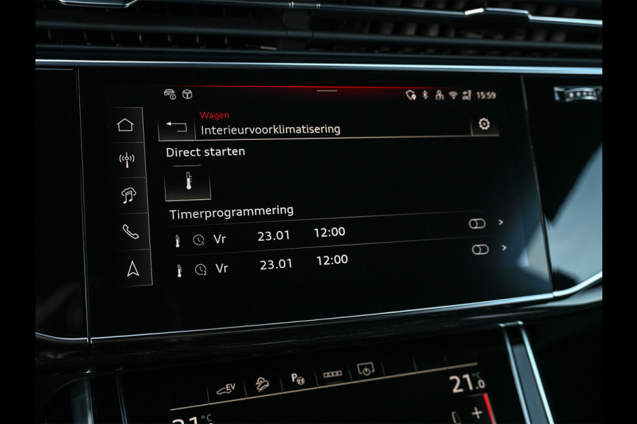 Audi Q8 55 TFSI e quattro Pro Line S · Panoramadak · S-seats met massage · Stoelverwarming en ventilatie · Ambiance interieur · B&O Soun