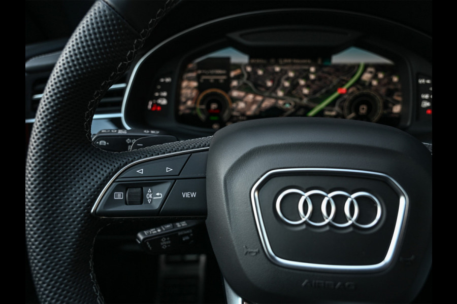 Audi Q8 55 TFSI e quattro Pro Line S · Panoramadak · S-seats met massage · Stoelverwarming en ventilatie · Ambiance interieur · B&O Soun