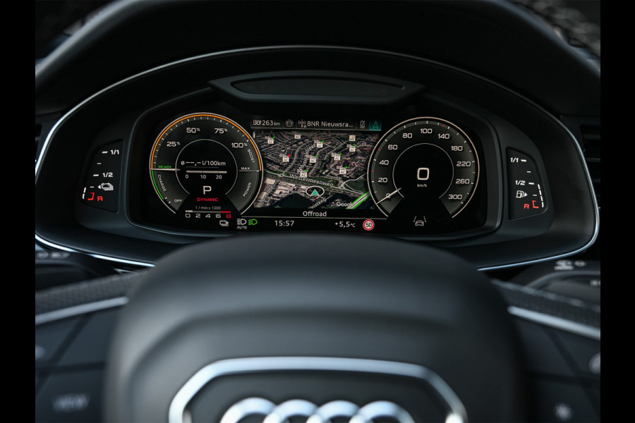 Audi Q8 55 TFSI e quattro Pro Line S · Panoramadak · S-seats met massage · Stoelverwarming en ventilatie · Ambiance interieur · B&O Soun