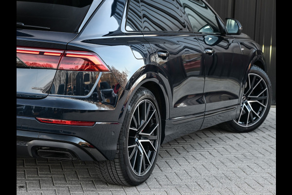 Audi Q8 55 TFSI e quattro Pro Line S · Panoramadak · S-seats met massage · Stoelverwarming en ventilatie · Ambiance interieur · B&O Soun