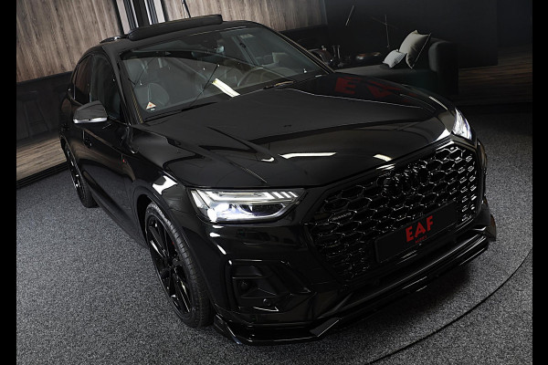 Audi Q5 Sportback 55 TFSI e Quattro SQ5 Look / FACELIFT / Carbon / Digital Cockpit / Dode Hoek / Lane Assist / Open Pano / 21 Inch