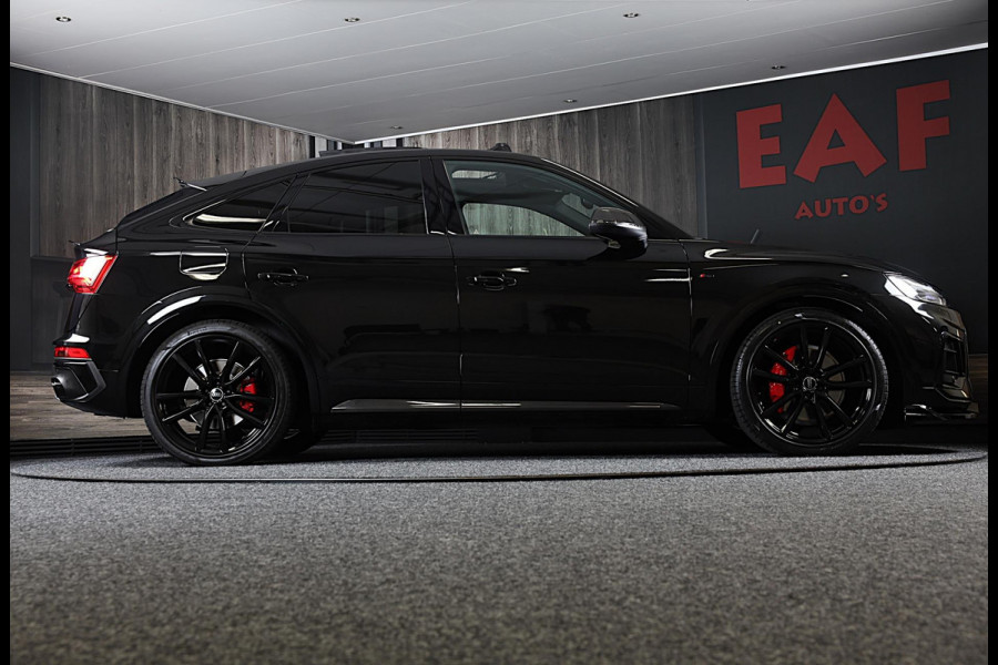 Audi Q5 Sportback 55 TFSI e Quattro SQ5 Look / FACELIFT / Carbon / Digital Cockpit / Dode Hoek / Lane Assist / Open Pano / 21 Inch