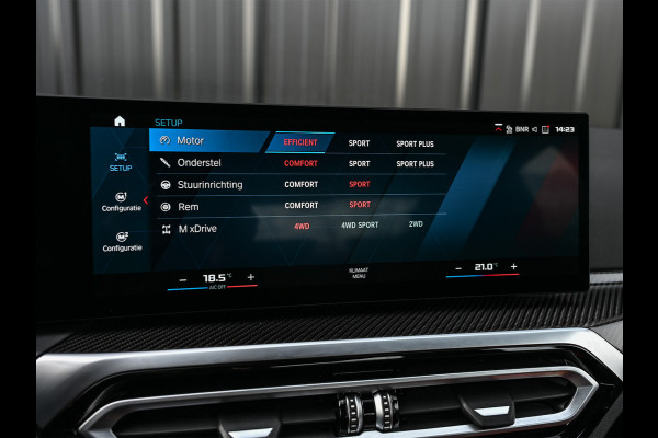 BMW 3 Serie M3 xDrive Competition · NL Auto · Harman Kardon · Memory seats · Carbon interieur delen · Ambiance sfeer verlichting