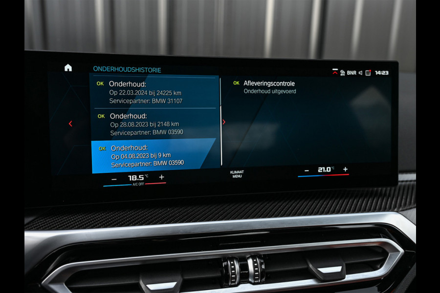 BMW 3 Serie M3 xDrive Competition · NL Auto · Harman Kardon · Memory seats · Carbon interieur delen · Ambiance sfeer verlichting