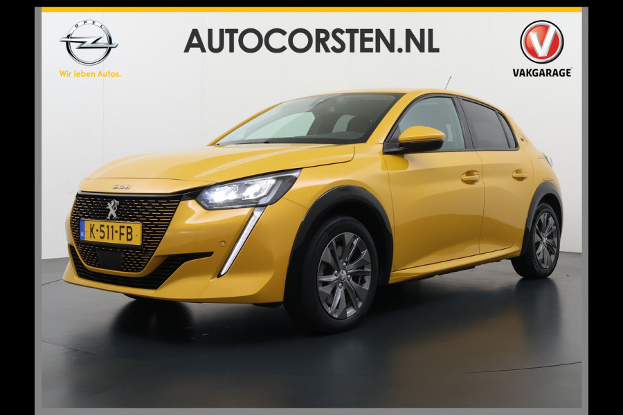 Peugeot e-208 EV Allure Première 50kWh SOH 89% Navi Ecc Stoelverwarming 360°Camera Apple Carplay Android Auto Cruise Control Pdc Led Lmv 16" Privacy Glas DAB+ Keyless Rijstrooksensor 1e Eigenaar Origineel Nederlandse Auto Dealeronderhouden