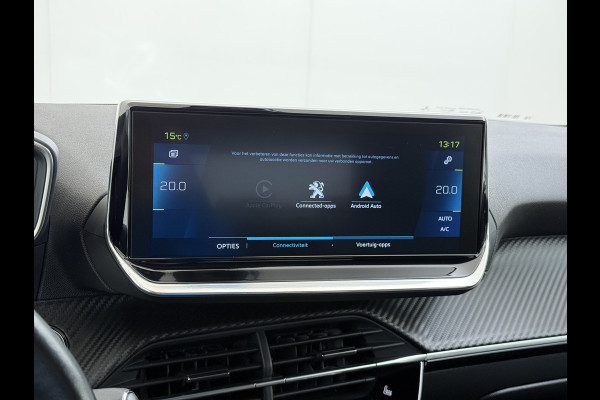 Peugeot e-208 EV Allure Première 50kWh SOH 89% Navi Ecc Stoelverwarming 360°Camera Apple Carplay Android Auto Cruise Control Pdc Led Lmv 16" Privacy Glas DAB+ Keyless Rijstrooksensor 1e Eigenaar Origineel Nederlandse Auto Dealeronderhouden