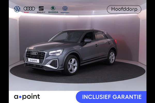 Audi Q2 35 TFSI S Edition 1.5tsi/150pk AUT| Navi| leer/stof| Camera| Matrix LED| 17'LMvelgen